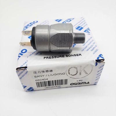 OUSIMA  660404 Oil Pressure Sensor For Sany/LIUGONG Excavator Pressure switch