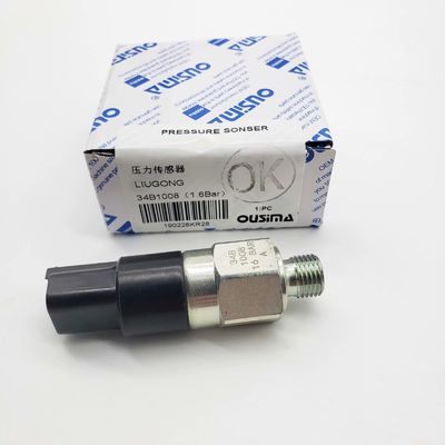 OUSIMA 34B1008  Excavator Parts Pressure Switch For LIUGONG  34B1008(1.6 Bar)
