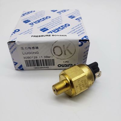 OUSIMA 30B0129 Pressure Sensor For LIUGONG Excavator Part 30b0129(1.3 Bar)