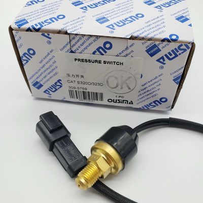 OUSIMA Pressure Sensor 309 5769 309-5769 Pressure Switch For  E320D E323D Excavator Spare Parts