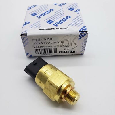 Engine Oil Pressure Sensor VOE20450687 04215774ED For  EC210 EC240 EC290