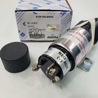 OUSIMA Fuel Shut Off Solenoid 1751-2467UIBIS5A Stop Solenoid 17512467UIBIS5A For  E340 S6K