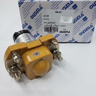 OUSIMA MZJ-200A 006 24V Power Switch MZJ200A 006 Contactor Relay For Excavator LIUGONG XCMG XGMA