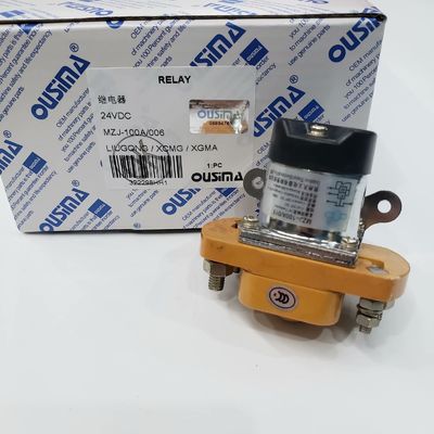 OUSIMA MZJ-100A 006 24V Solenoid Switch MZJ-100A 006 Contactor Relay For Excavator LIUGONG XCMG XGMA