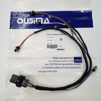 419-0841 Electric Fuel Injector Wiring Harness For  C9 Excavator
